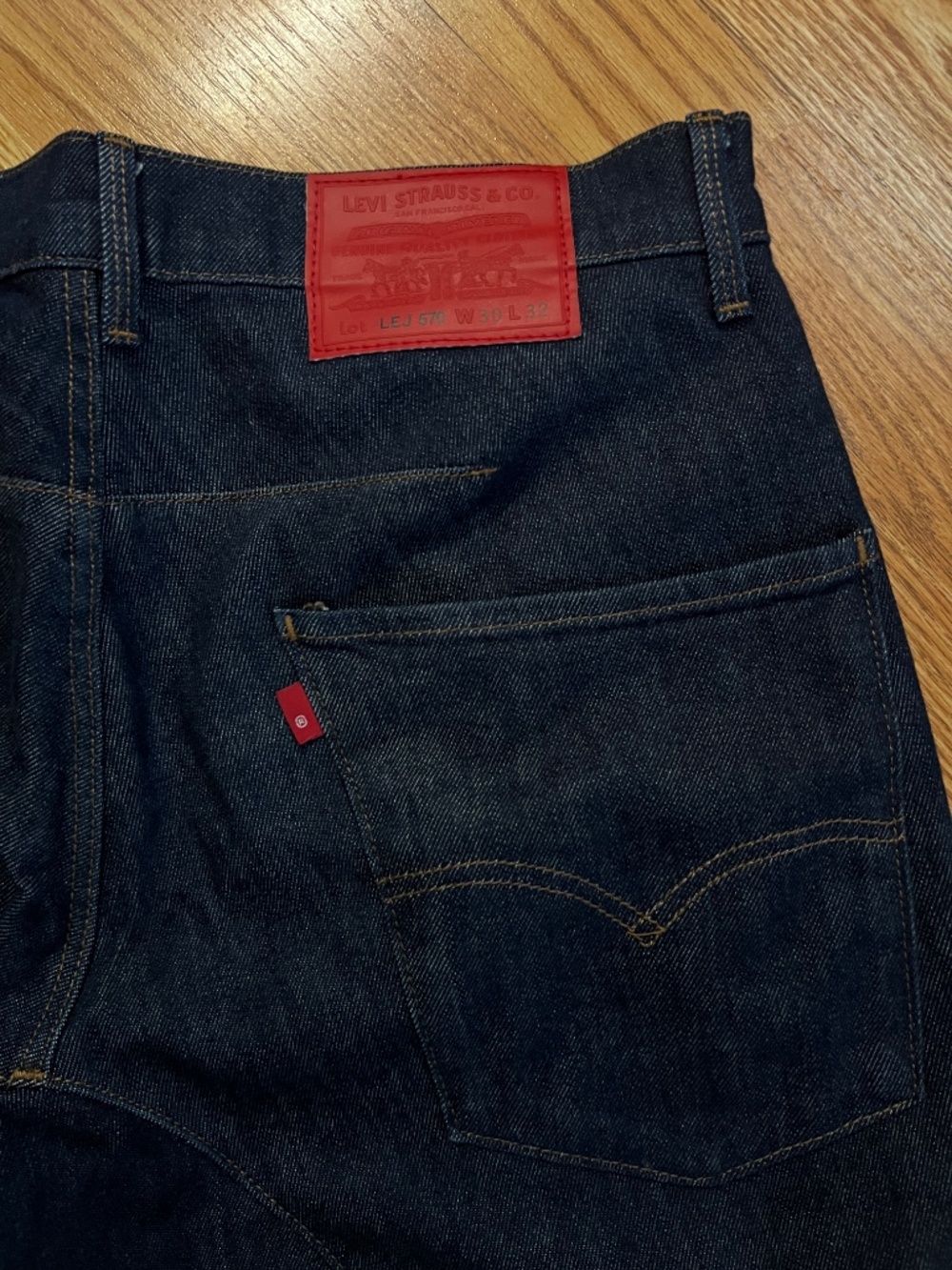Levi's Engineered Jeans 570 Baggy Taper 20th Annivers… - Gem